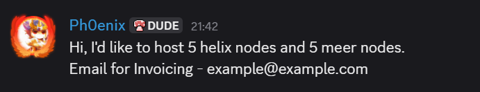 Submit An Application button in the HostDudes Discord